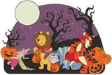 Loungefly LFY-WDPN2914-C Winnie the Pooh Halloween 3 inch Collector Enamel Pin