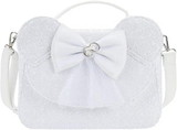 Loungefly LFY-WDTB2546-C Disney Minnie Mouse Sequin Wedding Crossbody Bag