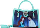 Loungefly LFY-WDTB2585-C Disney The Little Mermaid Princess Scenes Crossbody Bag