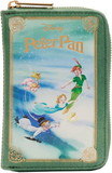Loungefly LFY-WDWA2115-C Disney Peter Pan Book Zip Around Wallet