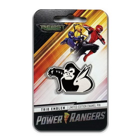 Lineage  LIN-LSPRBMTRIOV1-C Power Rangers Beast Morphers Trio Emblem Pin