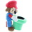 Little Buddy LTB-1349-C Super Mario Bros. 9" Plush: Mario with Warp Pipe