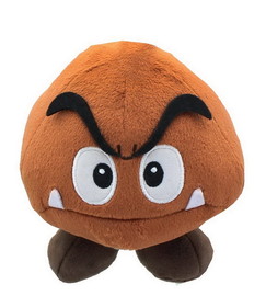 Little Buddy LTB-1427-C Super Mario All Star Collection 5 Inch Plush Goomba