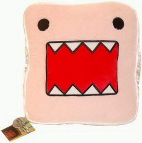 License 2 Play LTP-618-C Domo Pink Face 12" Plush Pillow