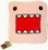 License 2 Play LTP-618-C Domo Pink Face 12" Plush Pillow