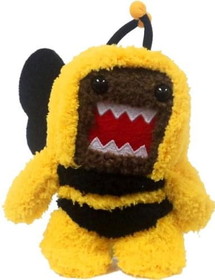 License 2 Play LTP-645-C Domo Bumble Bee 4&quot; Clip On Plush