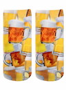 Living Royal LVR-4056A-C Beer for Everyone Photo Print Ankle Socks