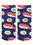 Living Royal LVR-4064A-C Sushi "I Like It Raw" Photo Print Ankle Socks