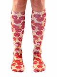 Living Royal LVR-4113K-C Pizza Photo Print Knee High Socks