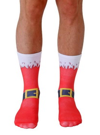 Living Royal Unisex Santa Boots Crew Socks