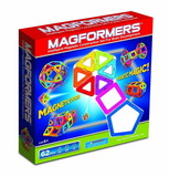Magformers  MAG-63070-C Magformers Magnetic 62 Piece Set