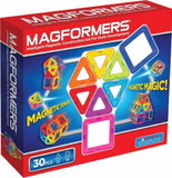 Magformers MAG-63076-C Magformers Rainbow 30 Piece Magnetic Construction Set