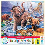 Ice Age Friends 48 Piece Real Wood Jigsaw Puzzle