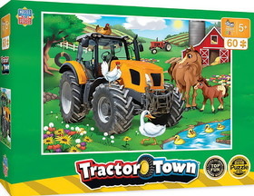 Tractor Town Farmer Millers Pond 60 Piece Jigsaw Puzzle