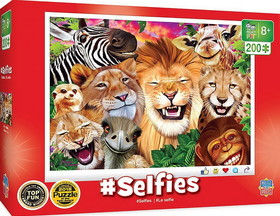 MasterPieces MAP-11917-C Selfies Safari Sillies 200 Piece Jigsaw Puzzle