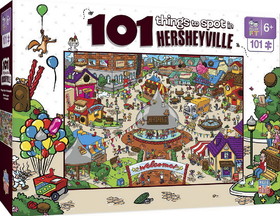 Things to Spot in Hersheyville 101 Piece Jigsaw Puzzle