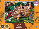MasterPieces MAP-12010-C Realtree Forest Babies 100 Piece Jigsaw Puzzle