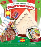 MasterPieces MAP-21560-C Works Of Ahhh Holiday Gingerbread House Wood Painting Kit