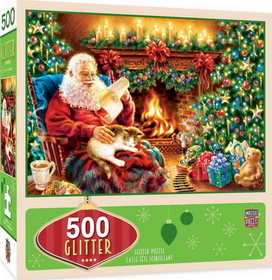 MasterPieces MAP-31738-C Christmas Dreams 500 Piece Glitter Jigsaw Puzzle