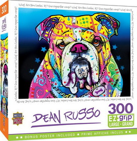 Dean Russo What Are You Looking At? 300 Piece Large EZ Grip Jigsaw Puzzle