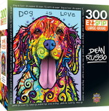 Dean Russo Dog is Love 300 Piece Large EZ Grip Jigsaw Puzzle