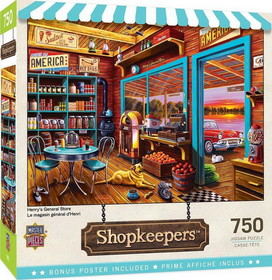 Henrys General Store 750 Piece Jigsaw Puzzle