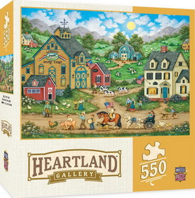 MasterPieces MAP-31836-C Liberty Farm Parade 550 Piece Jigsaw Puzzle