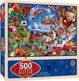 Snow Globe Dreams 500 Piece Glitter Jigsaw Puzzle