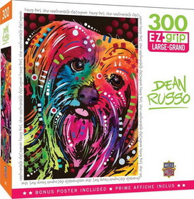 MasterPieces MAP-31914-C Dean Russo Fancy Girl 300 Piece Large EZ Grip Jigsaw Puzzle