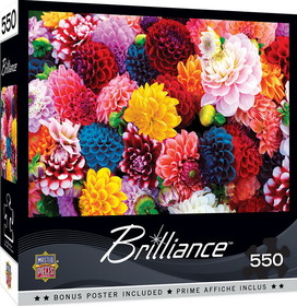 Beautiful Blooms 550 Piece Jigsaw Puzzle