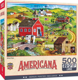 MasterPieces MAP-32008-C School Days 500 Piece Jigsaw Puzzle