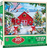 Country Christmas 300 Piece Large EZ Grip Jigsaw Puzzle