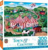 MasterPieces MAP-32021-C Jolly Time Circus 300 Piece Large EZ Grip Jigsaw Puzzle