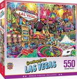 Greetings From Las Vegas 550 Piece Jigsaw Puzzle