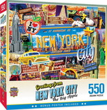 Greetings From New York 550 Piece Jigsaw Puzzle