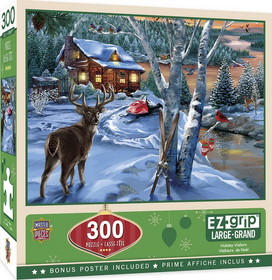Holiday Visitors 300 Piece Large EZ Grip Jigsaw Puzzle