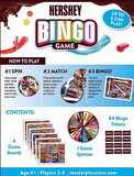 MasterPieces MAP-42105-C Hershey Bingo Game | 2-6 Players