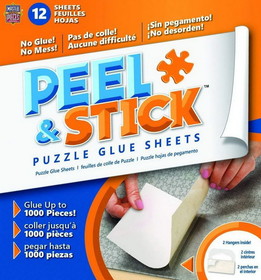MasterPieces Jigsaw Puzzle Glue Sheets, Set of 12