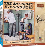 Saturday Evening Post At the Doctor 1000 Piece Jigsaw Puzzle