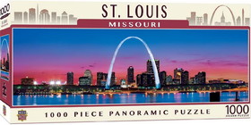 Saint Louis Missouri 1000 Piece Panoramic Jigsaw Puzzle