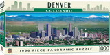 MasterPieces MAP-71598-C Downtown Denver Colorado 1000 Piece Panoramic Jigsaw Puzzle