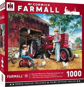 MasterPieces MAP-71741-C Farmall Tractors Barnyard Memories 1000 Piece Jigsaw Puzzle