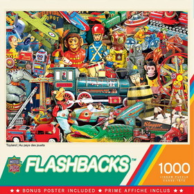 Flashbacks Toyland 1000 Piece Jigsaw Puzzle