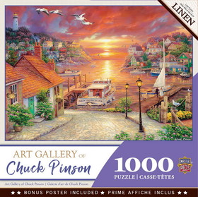 Chuck Pinson New Horizons 1000 Piece Linen Jigsaw Puzzle