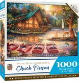 Chuck Pinson Seize the Day 1000 Piece Linen Jigsaw Puzzle