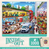 MasterPieces MAP-71910-C Inside Out City Living 1000 Piece Jigsaw Puzzle