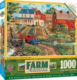 Grandmas Garden 1000 Piece Linen Jigsaw Puzzle