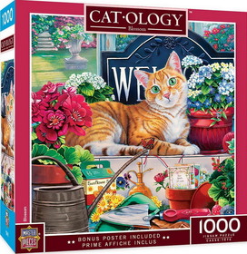 Cat-Ology Blossom 1000 Piece Jigsaw Puzzle