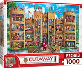 Cut-Aways Medieval Castle 1000 Piece Large EZ Grip Jigsaw Puzzle