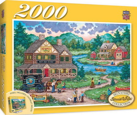 Signature Series Adirondack Anglers 2000 Piece Jigsaw Puzzle